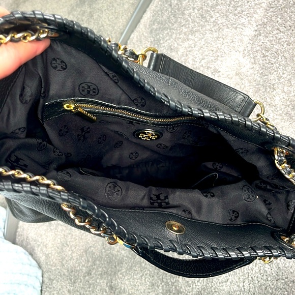 👛 Tory Burch Black leather bag - Picture 8 of 9